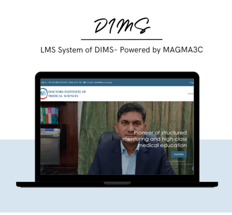 LMS-System-of-DIMS Powered-by-MAGMA3C