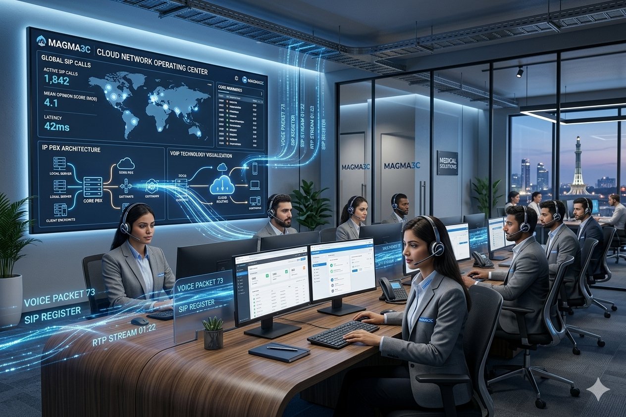 Call Center Services by MAGMA3C – Complete IP PBX, SIP & Cloud Call Center Solutions