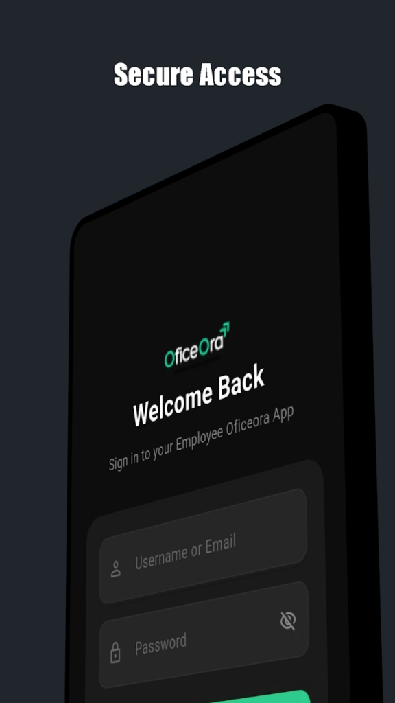 Oficeora Employee Panel app screenshot