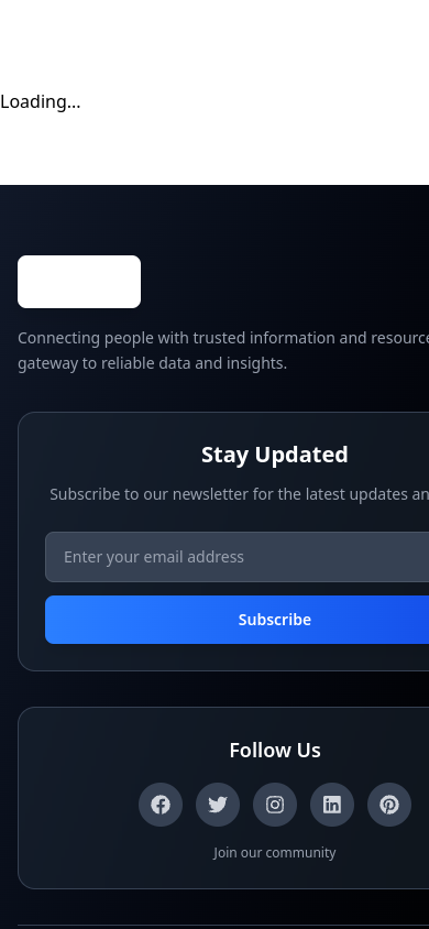Screenshot of the info.org.pk homepage