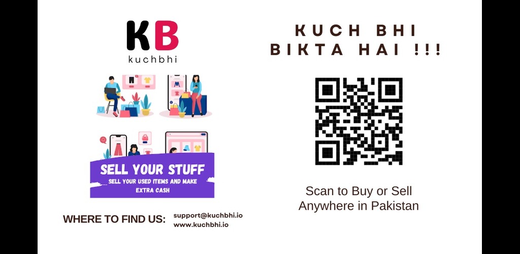 KuchBhi app feature graphic from Google Play