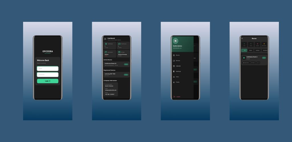 Oficeora app feature graphic from Google Play