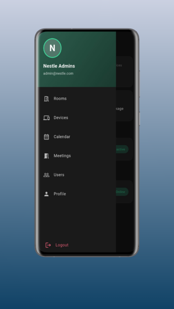 Oficeora app app screenshot